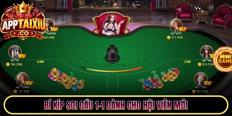 Bí kíp soi cầu 1-1 dành cho hội viên mới