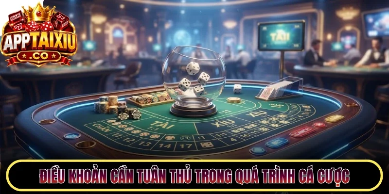 Điều khoản cần tuân thủ trong quá trình cá cược
